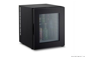 Minibar 30 lt con porta in vetro