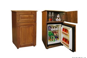 Minibar mobile classico con vano portaoggetti