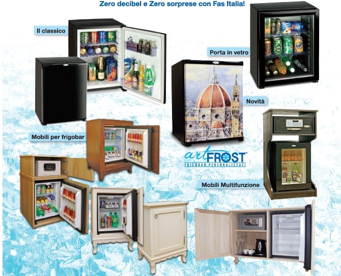 Modelli di minibar per Hotel