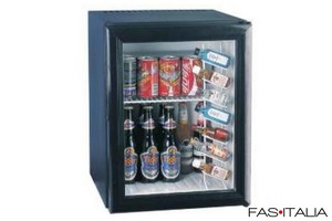 Minibar ad assorbimento porta trasparente 40 lt Minibar ad assorbimento porta trasparente 40 lt