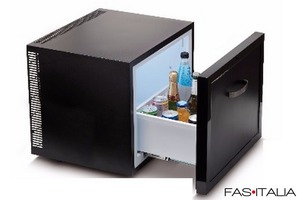 Minibar a cassetto estraibile cl. A+ 40 lt da incasso Minibar a cassetto estraibile cl. A+ 40 lt da incasso